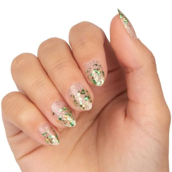 *Retired* Color Street: Total Celt-down | St. Patrick’s Day Green Gold Clear - Picture 11 of 15